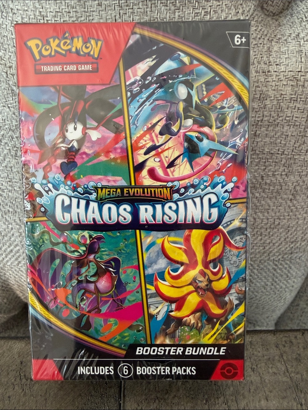 Pokémon TCG Chaos Rising Mega Evolution Booster Bundle 6 Packs